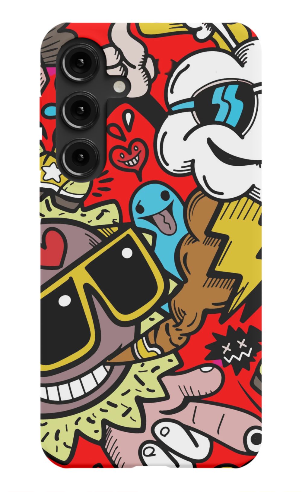 Street Bombing Graffiti Phone Case - B7Cases