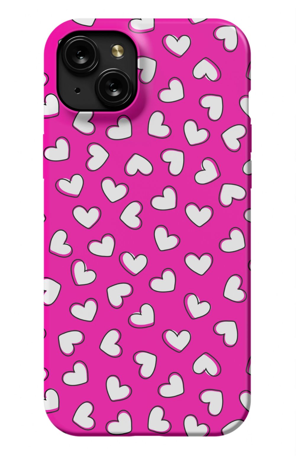 Pink Euphoria Hearts Phone Case - B7Cases