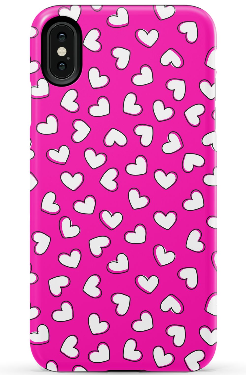 Pink Euphoria Hearts Phone Case - B7Cases