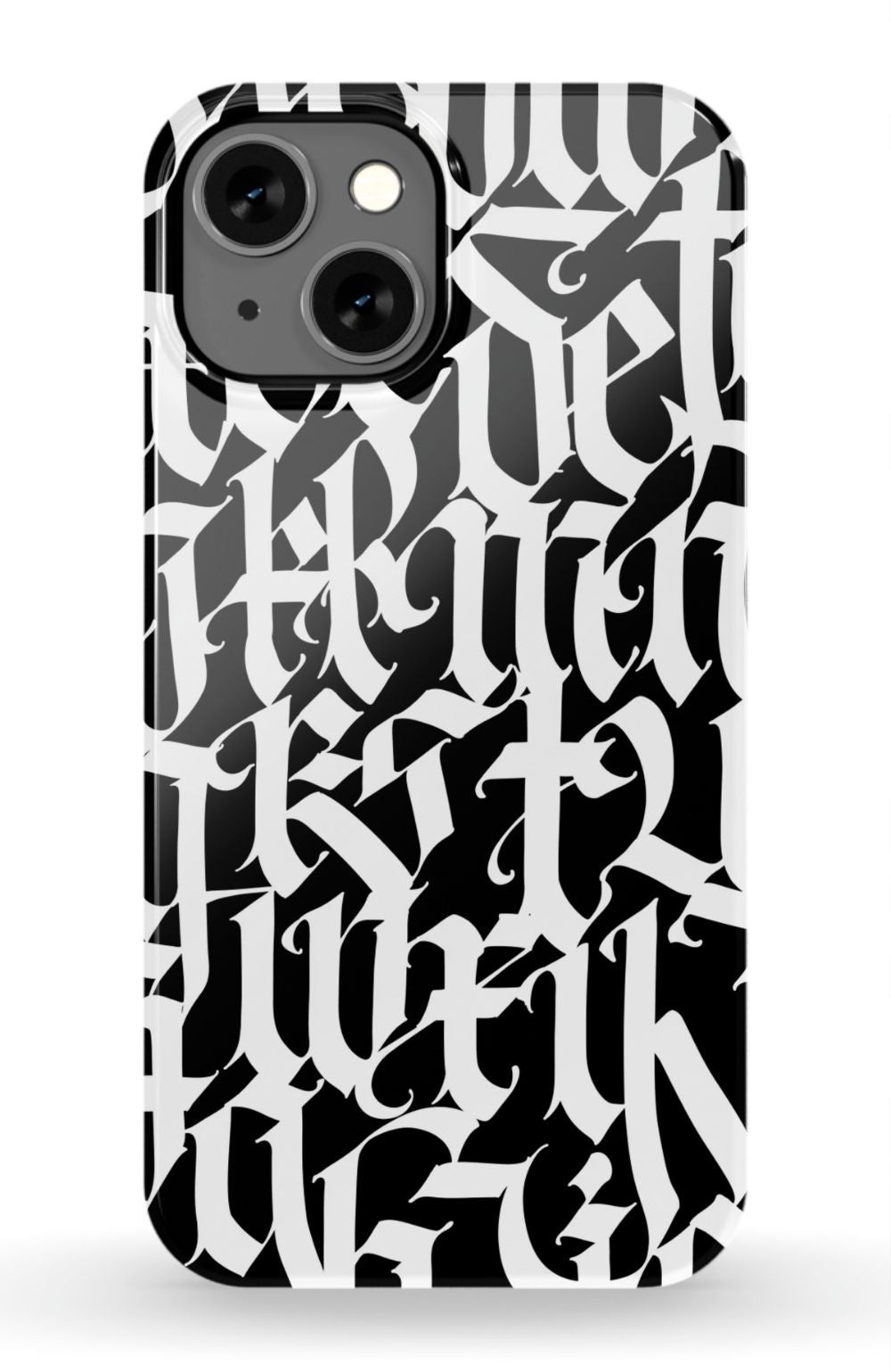 Gothic Letters Graffiti Phone Case - B7Cases