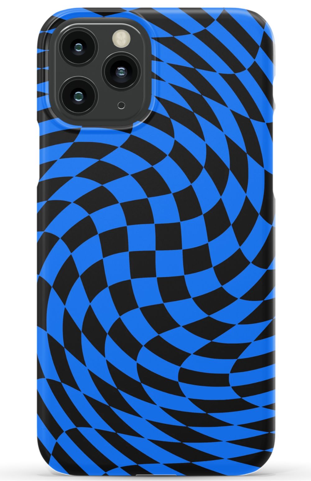 Twisted Blue Checkered Phone Case - B7Cases