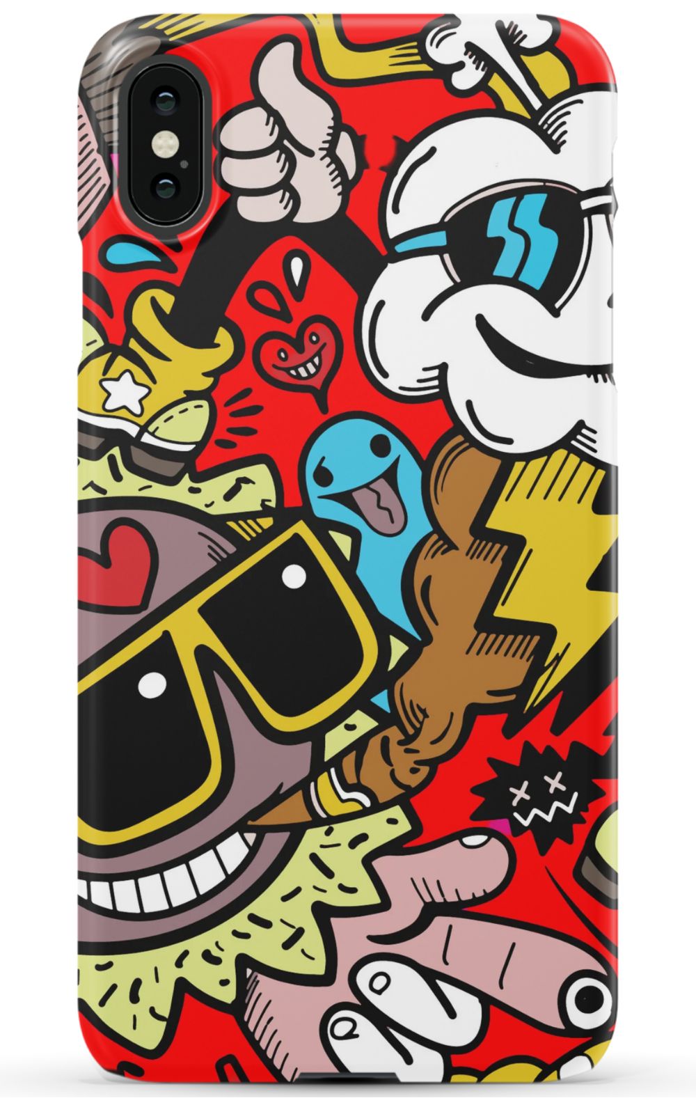 Street Bombing Graffiti Phone Case - B7Cases