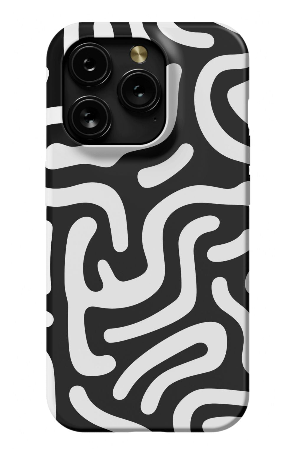 Monochrome Strokes Phone Case - B7Cases