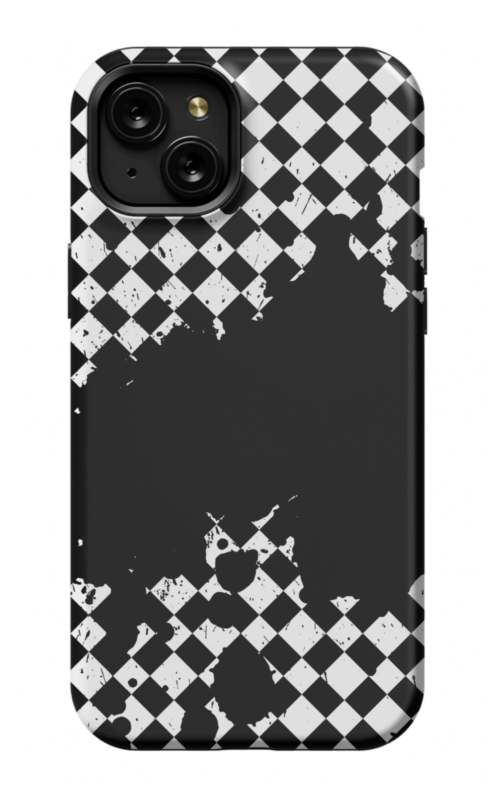 Grunge Checkered Phone Case - B7Cases