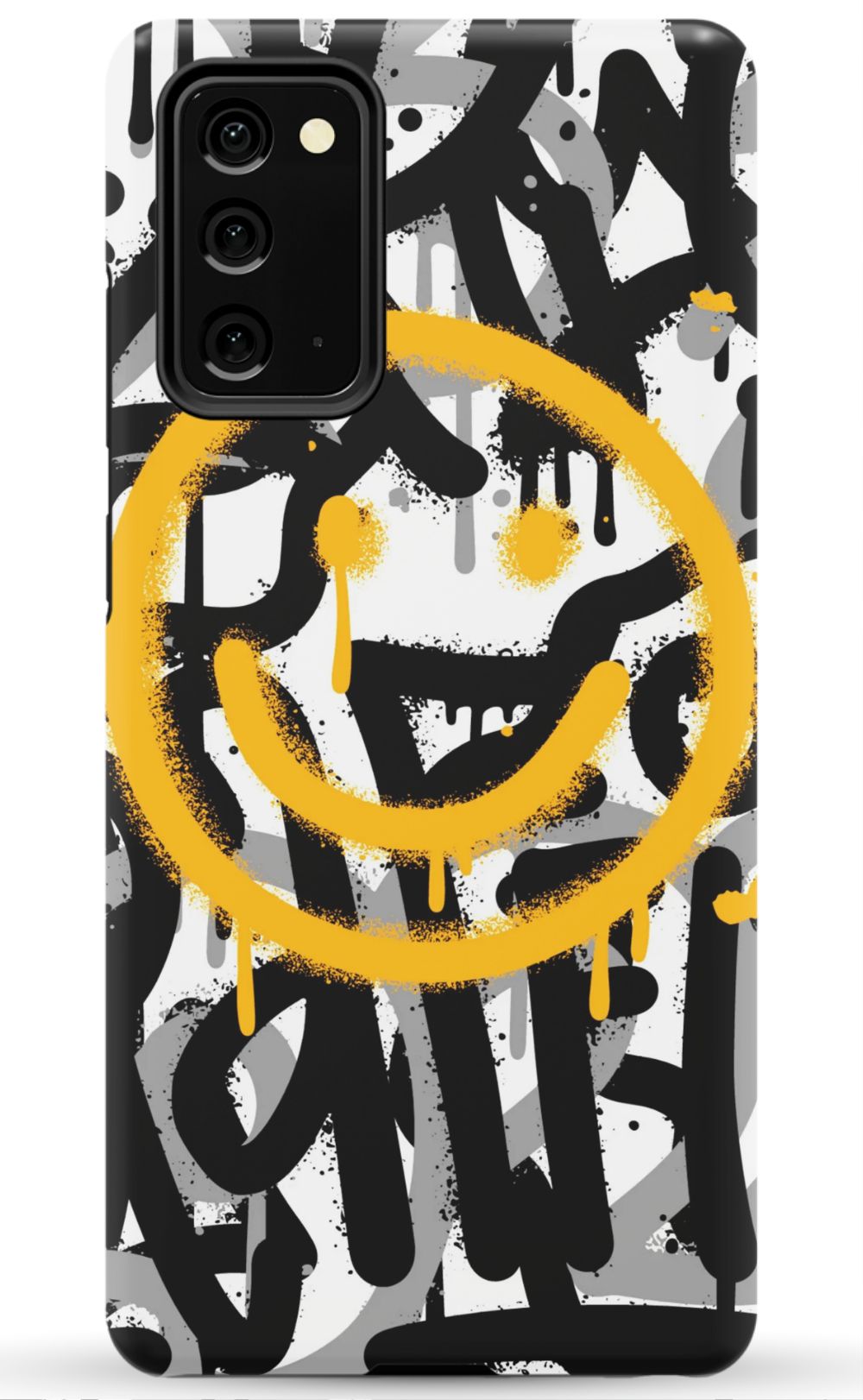 Sprayed Smiley Graffiti Phone Case - B7Cases