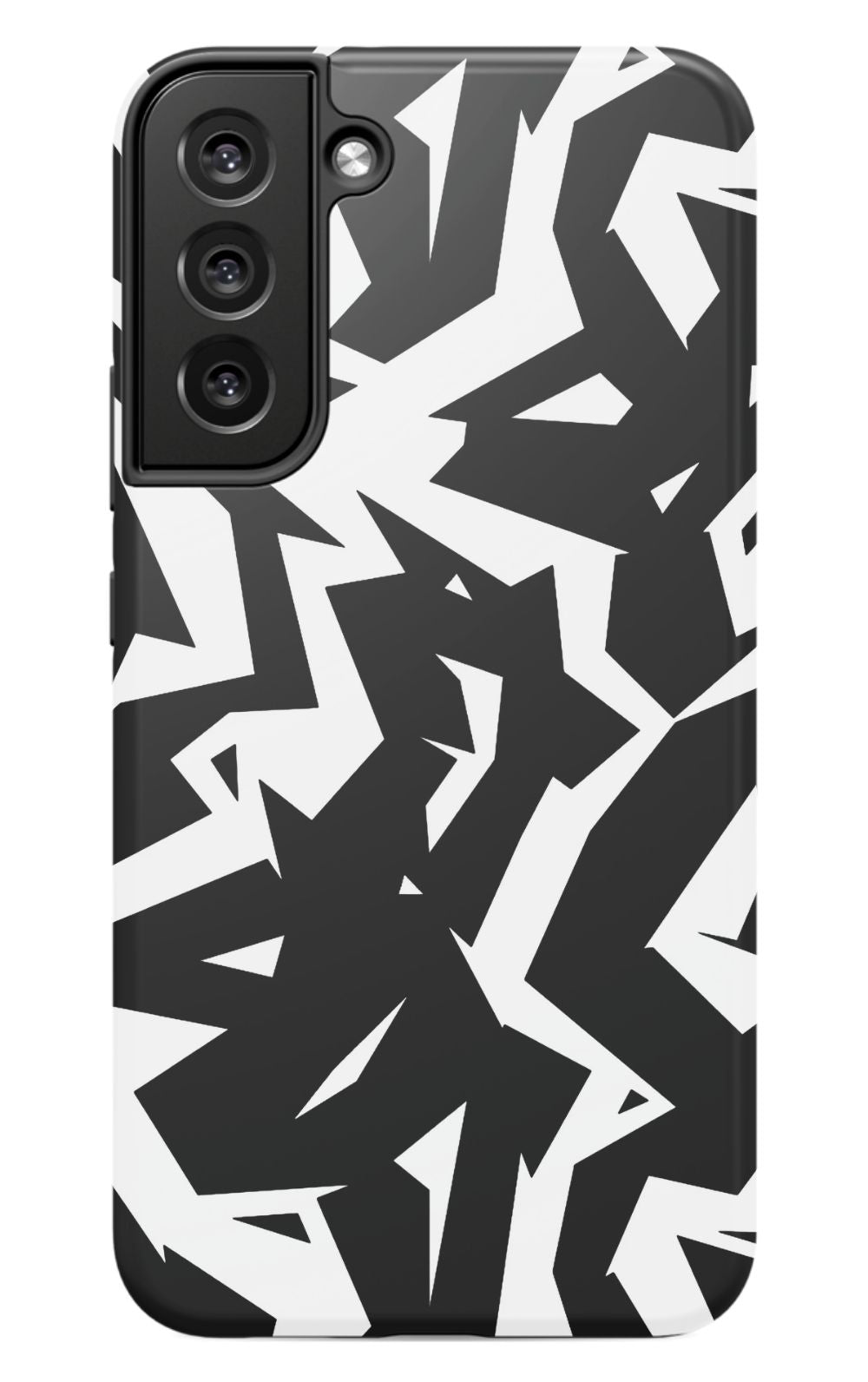 Black White Fragments Phone Case - B7Cases