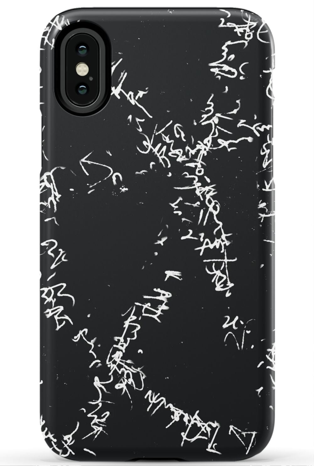 Dark Messy Graffiti Phone Case - B7Cases