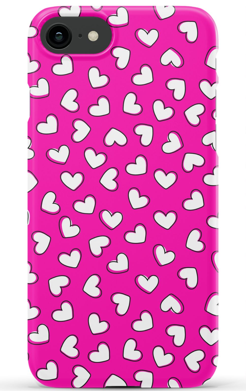 Pink Euphoria Hearts Phone Case - B7Cases