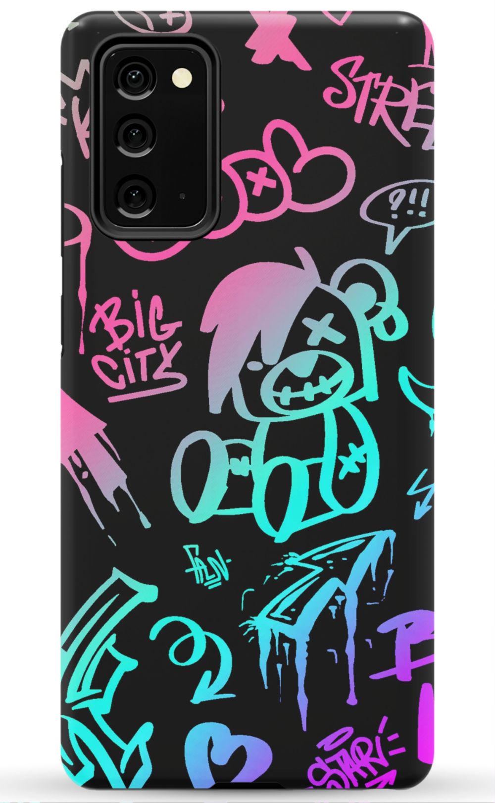 Neon Stickers Graffiti Phone Case - B7Cases
