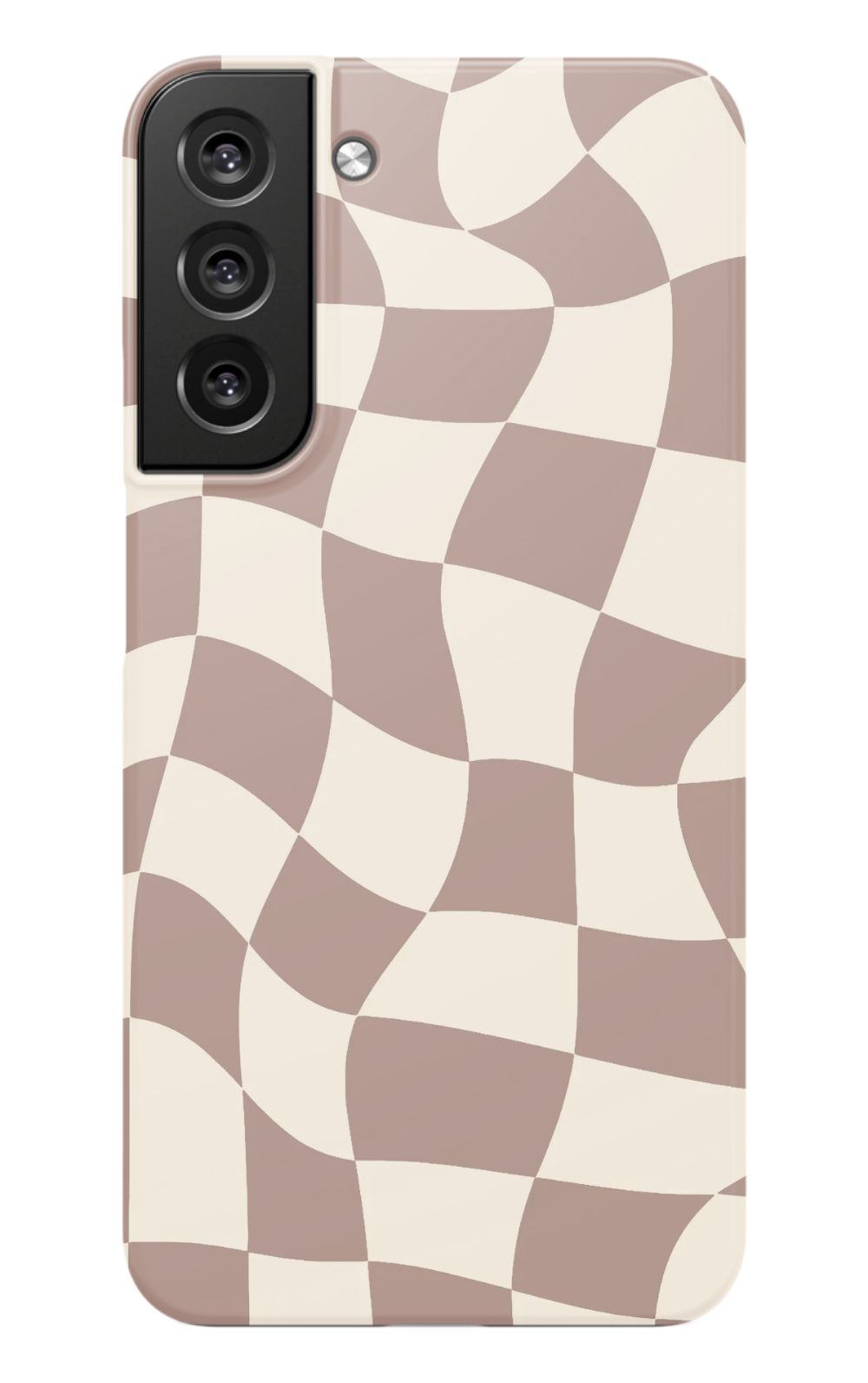 Light Brown Checkered Phone Case - B7Cases