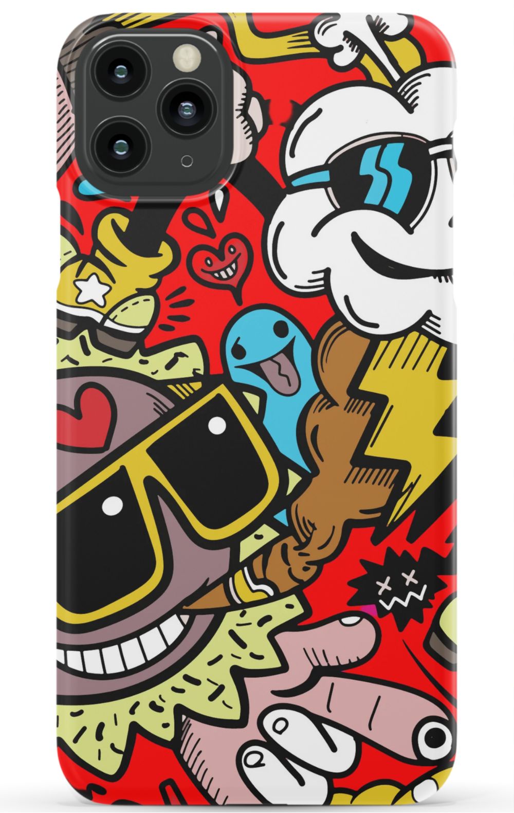 Street Bombing Graffiti Phone Case - B7Cases