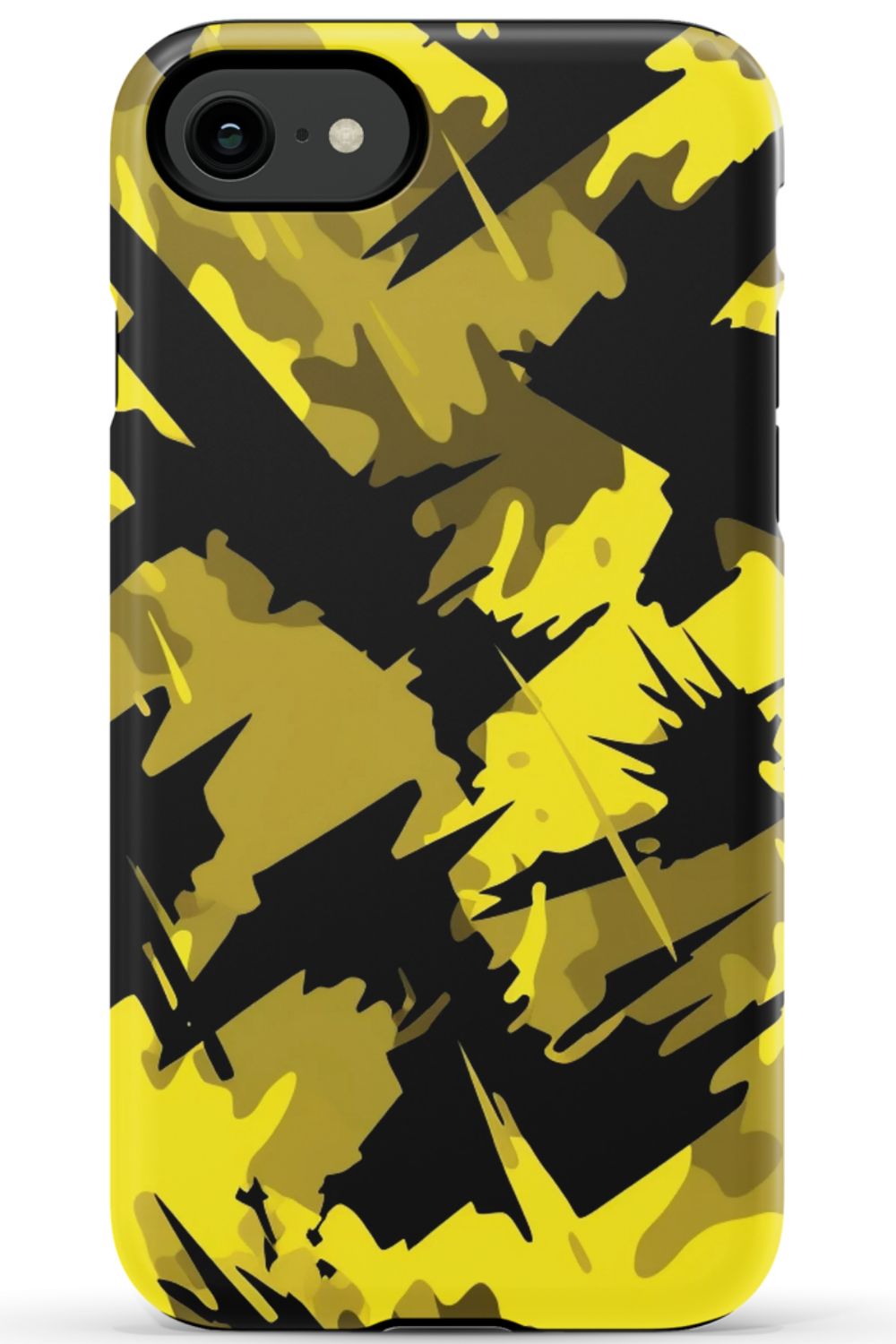 Yellow Blazing Camo Phone Case - B7Cases