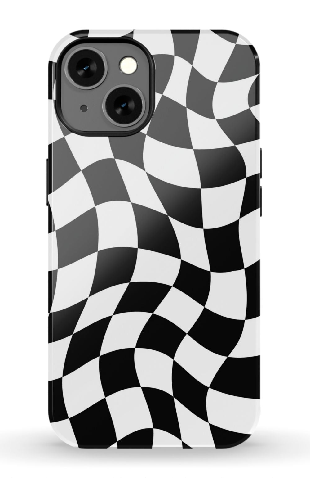 Black White Checkered Phone Case - B7Cases