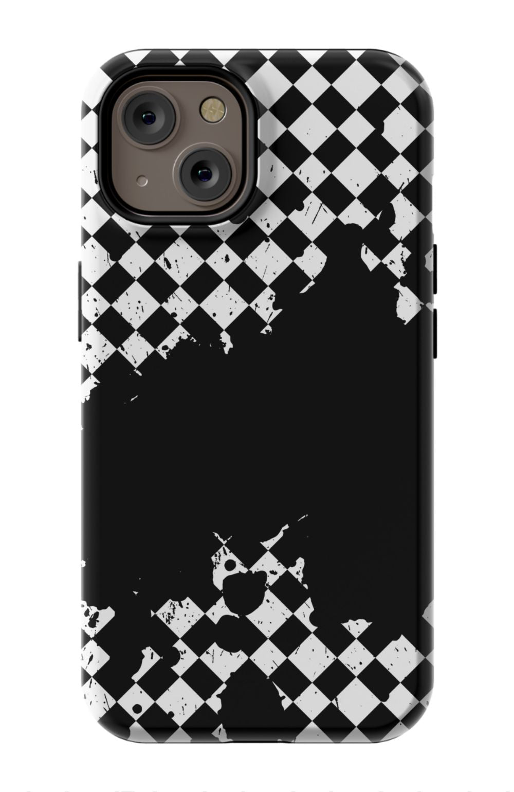 Grunge Checkered Phone Case - B7Cases