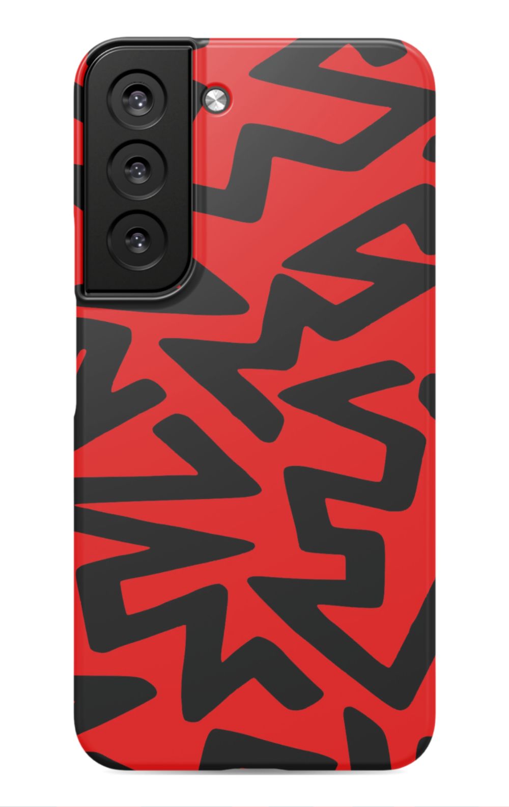 Red Abstract Shapes Phone Case - B7Cases