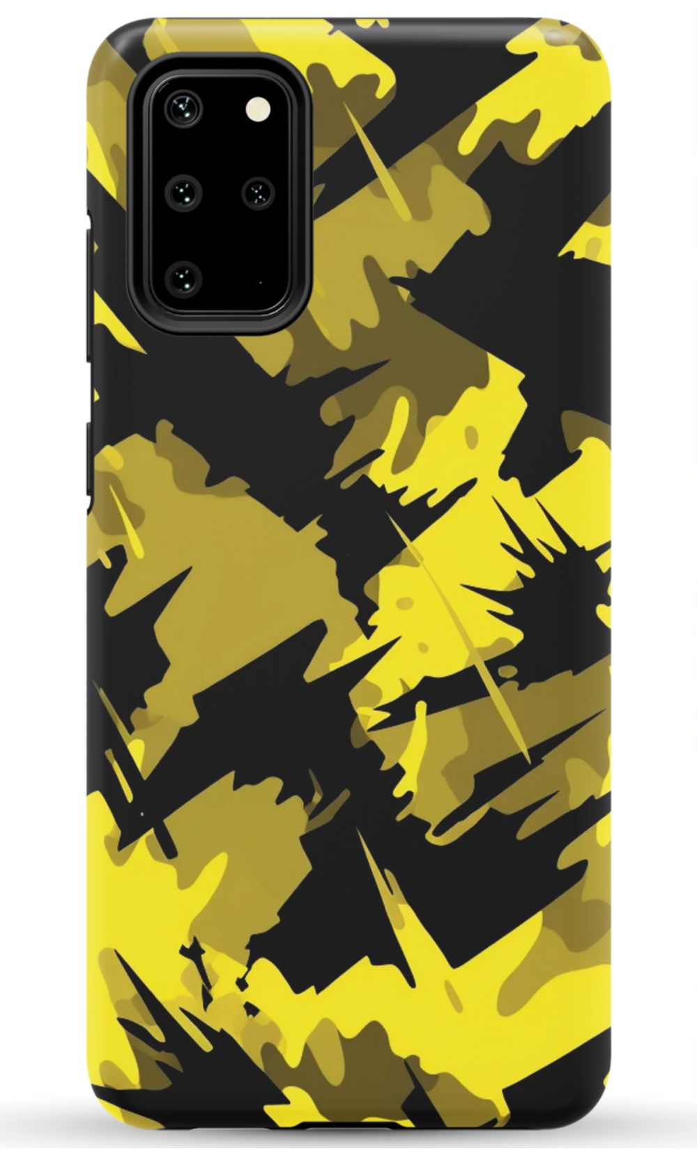 Yellow Blazing Camo Phone Case - B7Cases