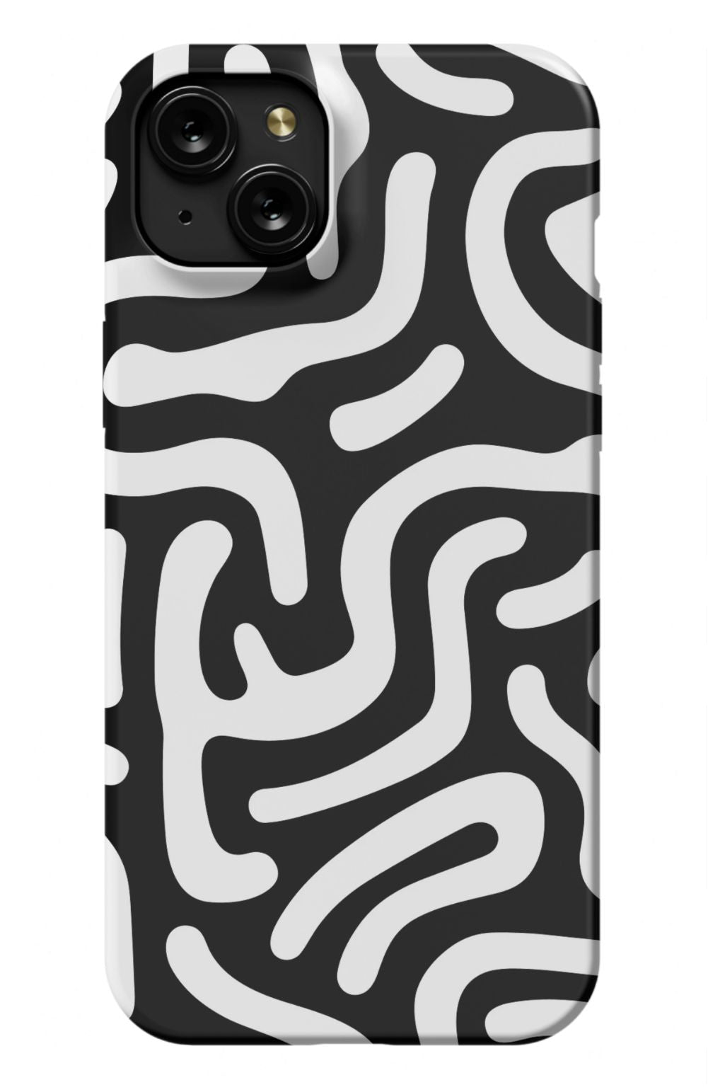 Monochrome Strokes Phone Case - B7Cases
