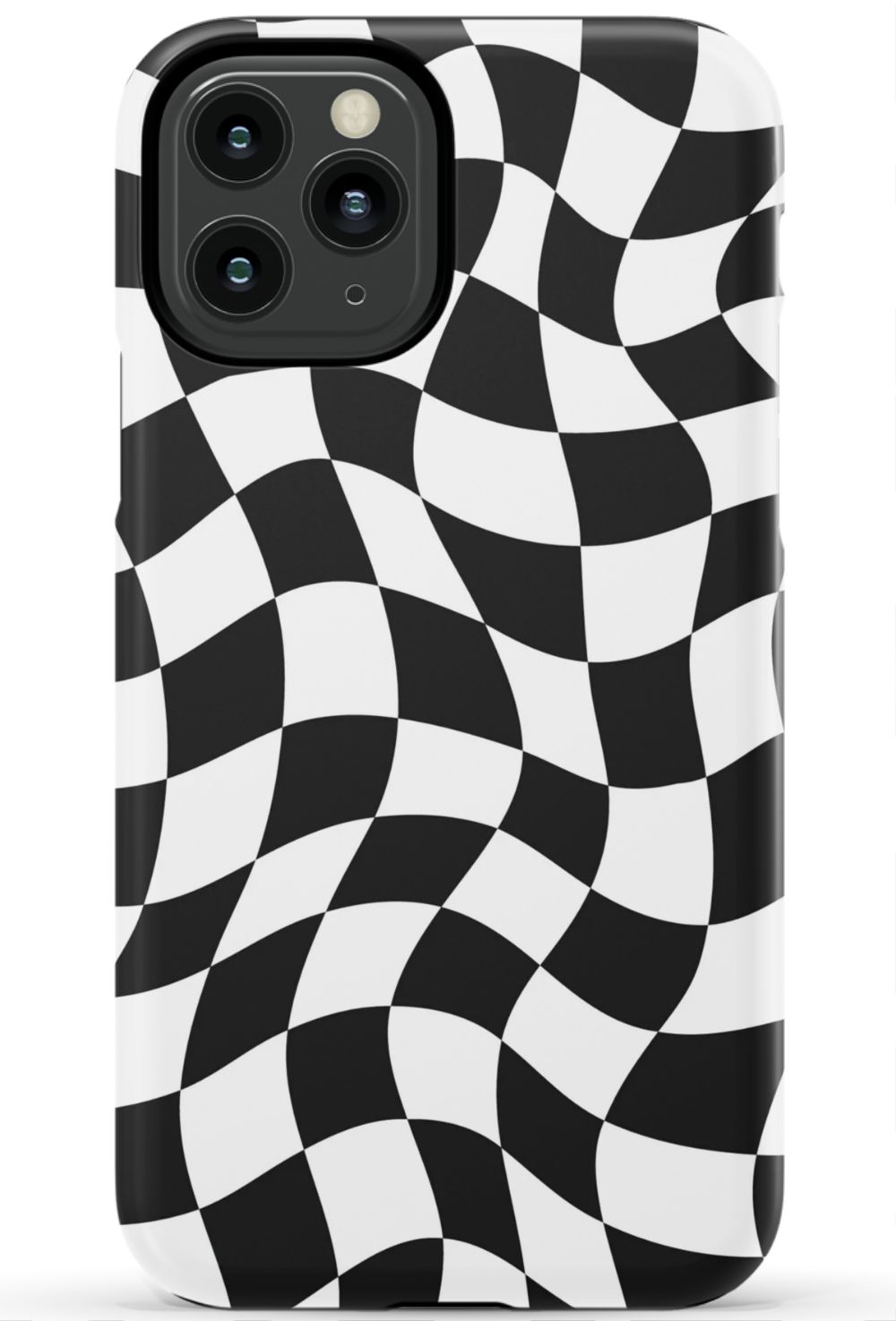 Black White Checkered Phone Case - B7Cases