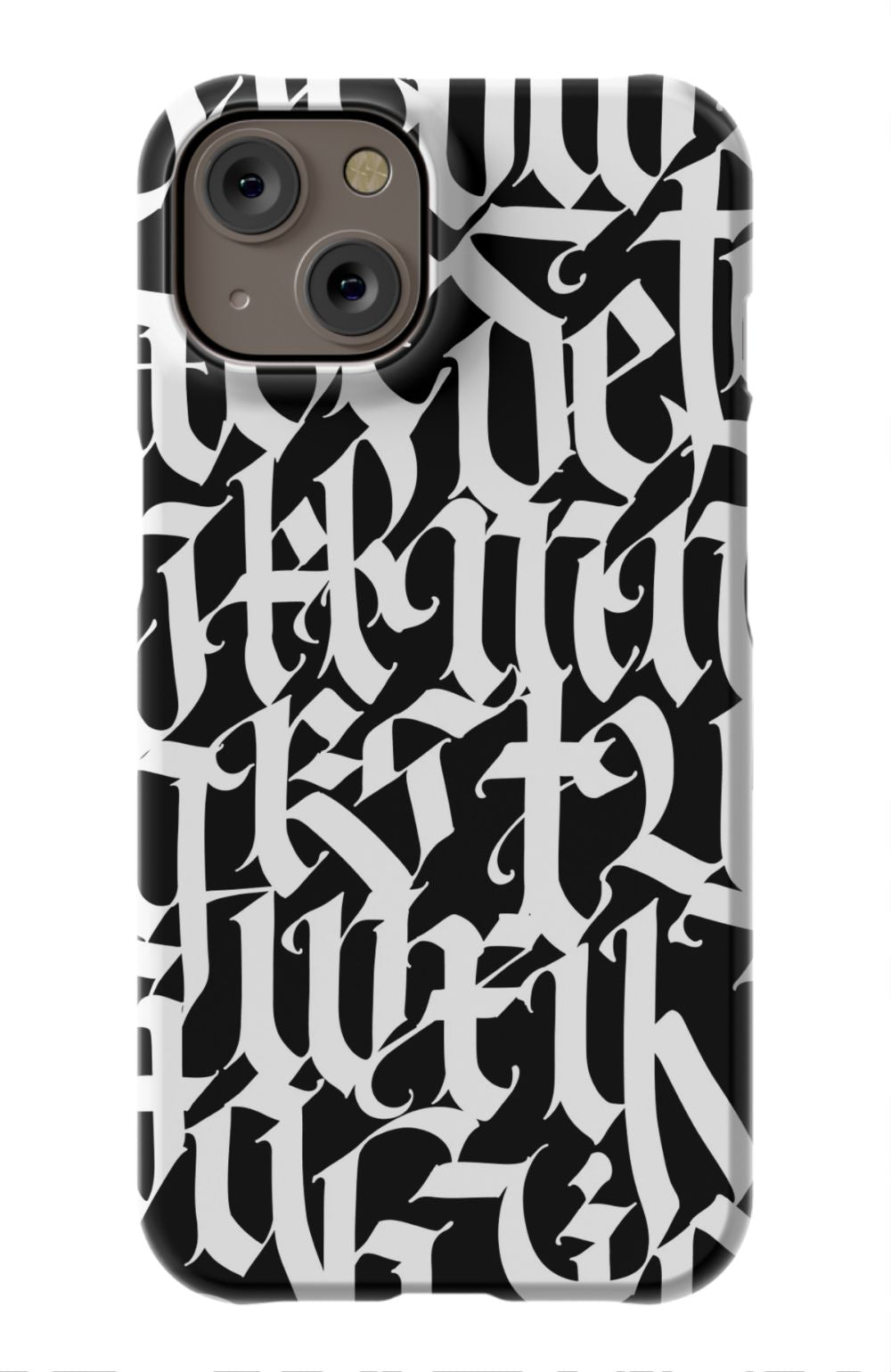 Gothic Letters Graffiti Phone Case - B7Cases