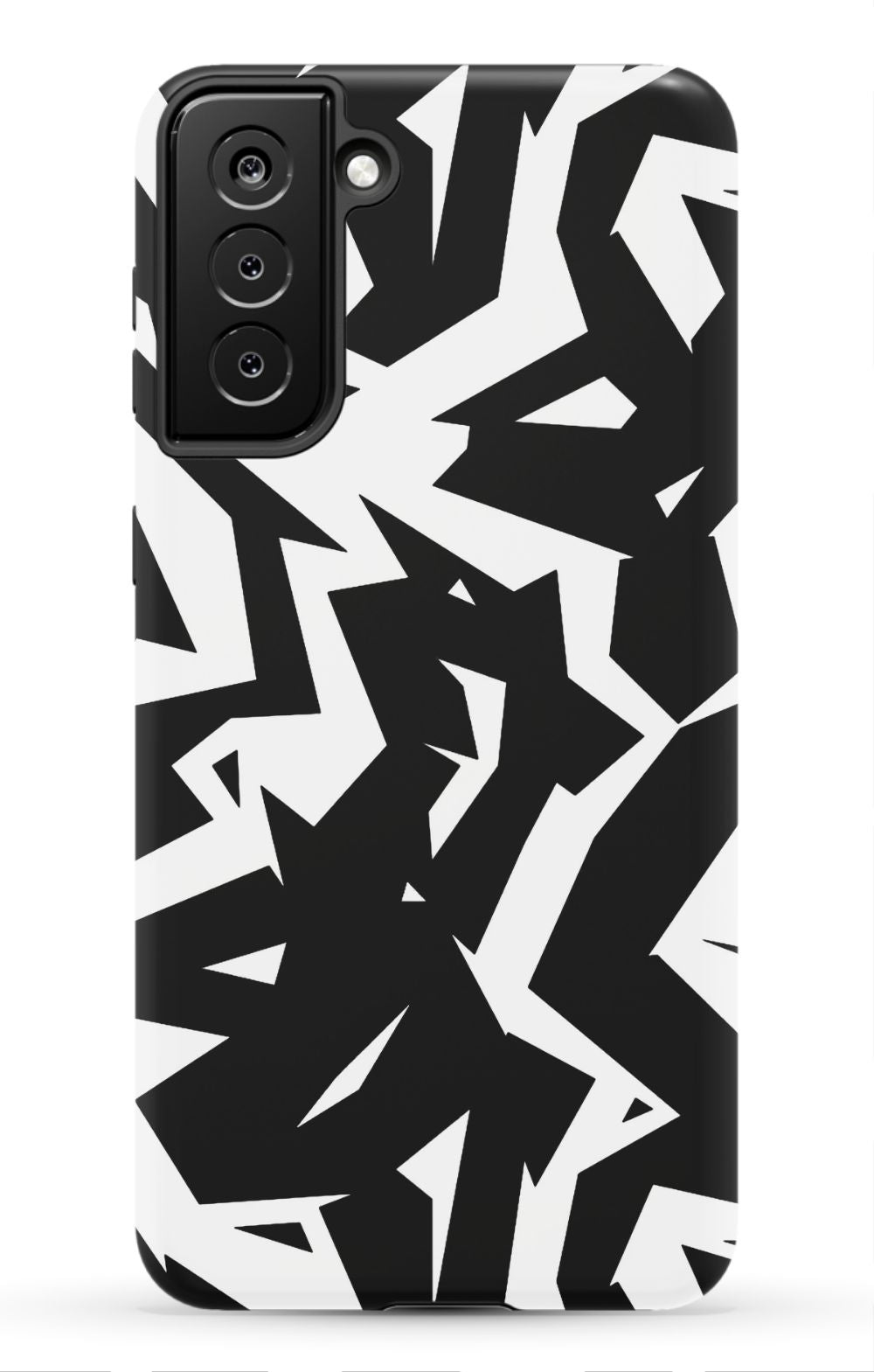 Black White Fragments Phone Case - B7Cases