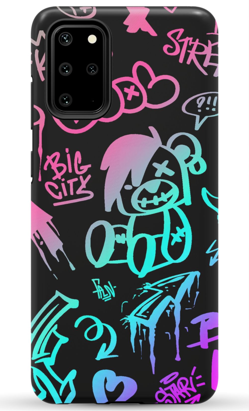 Neon Stickers Graffiti Phone Case - B7Cases