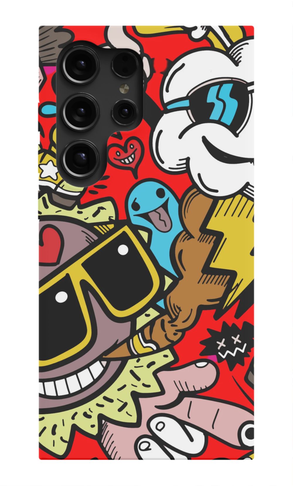 Street Bombing Graffiti Phone Case - B7Cases