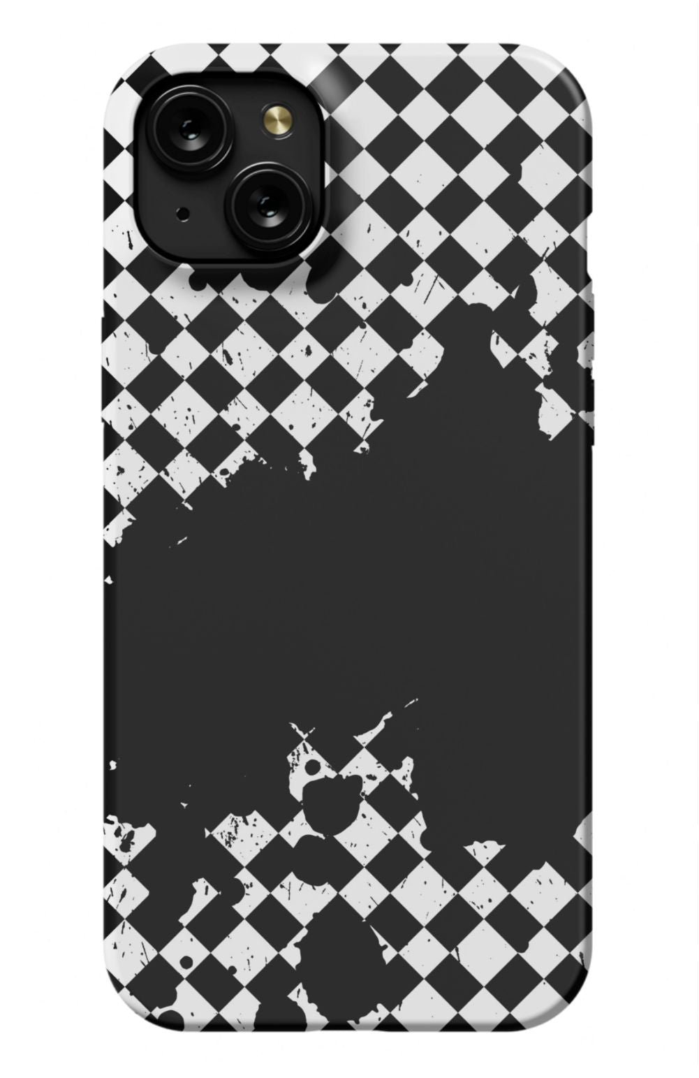 Grunge Checkered Phone Case - B7Cases