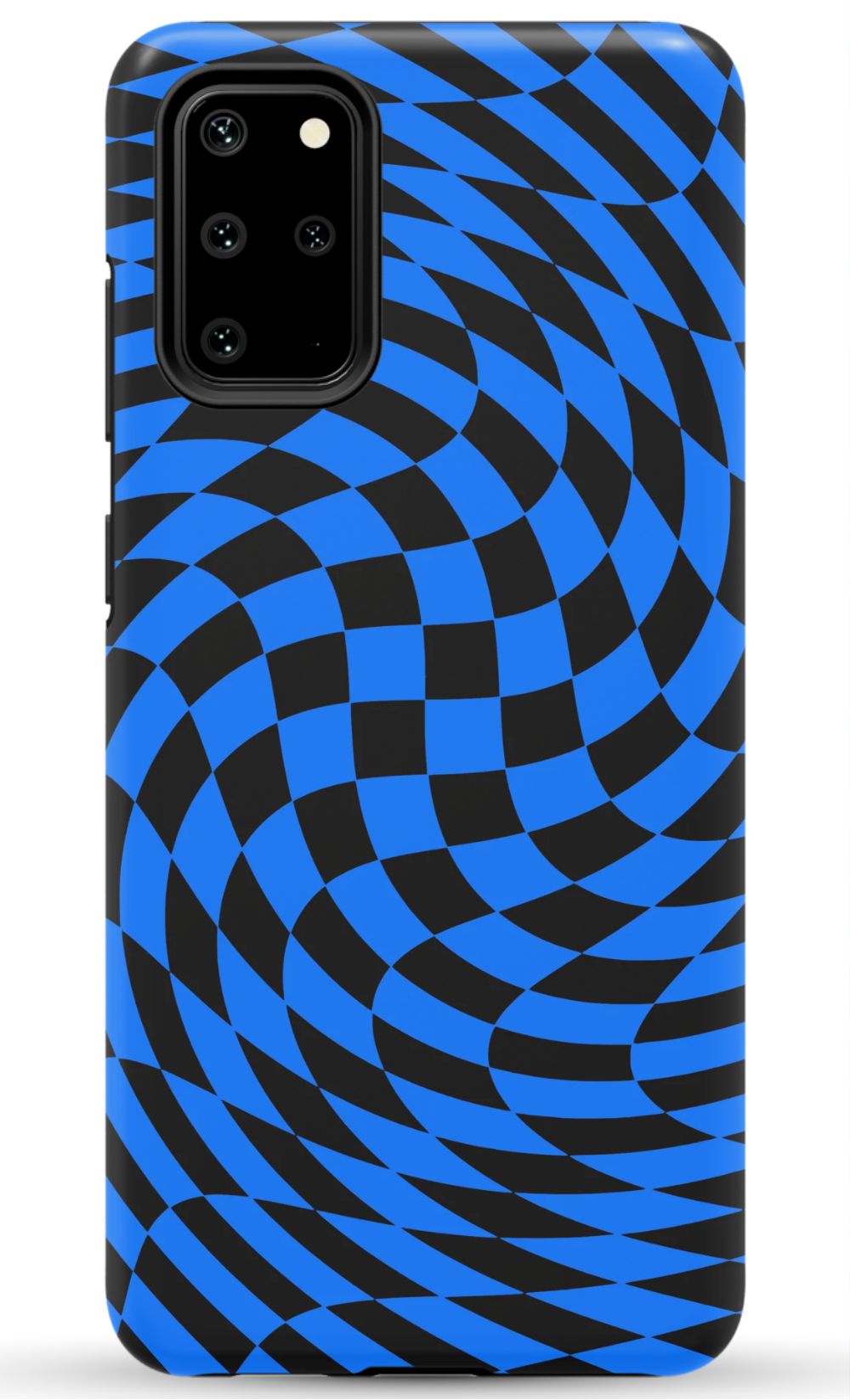 Twisted Blue Checkered Phone Case - B7Cases