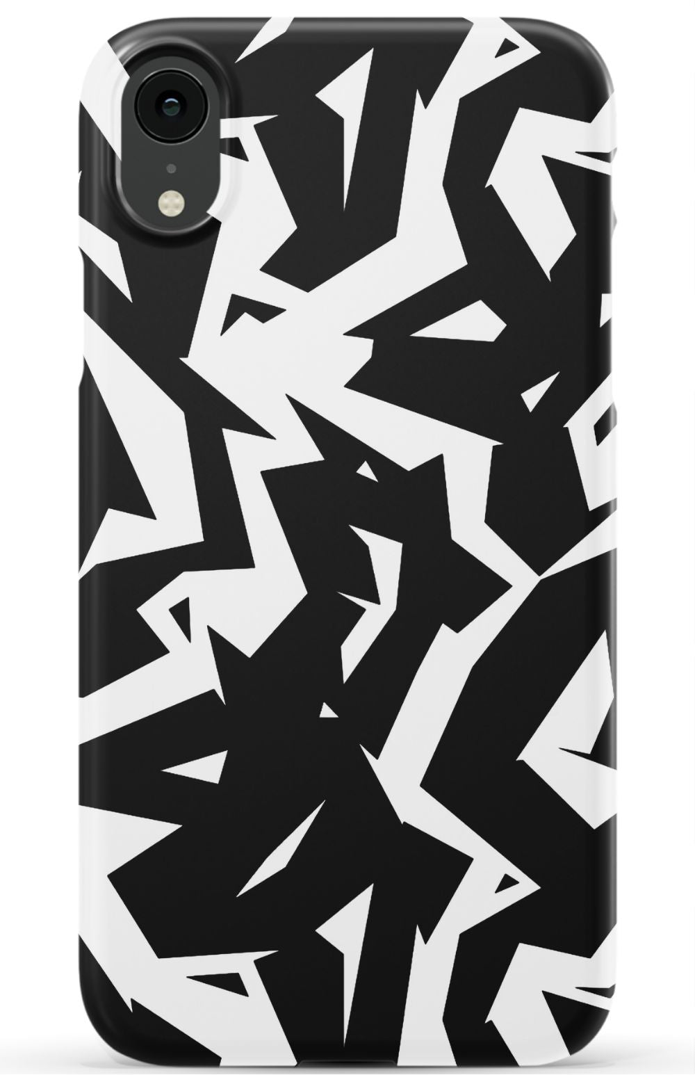 Black White Fragments Phone Case - B7Cases