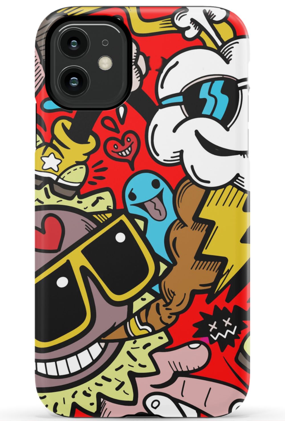 Street Bombing Graffiti Phone Case - B7Cases