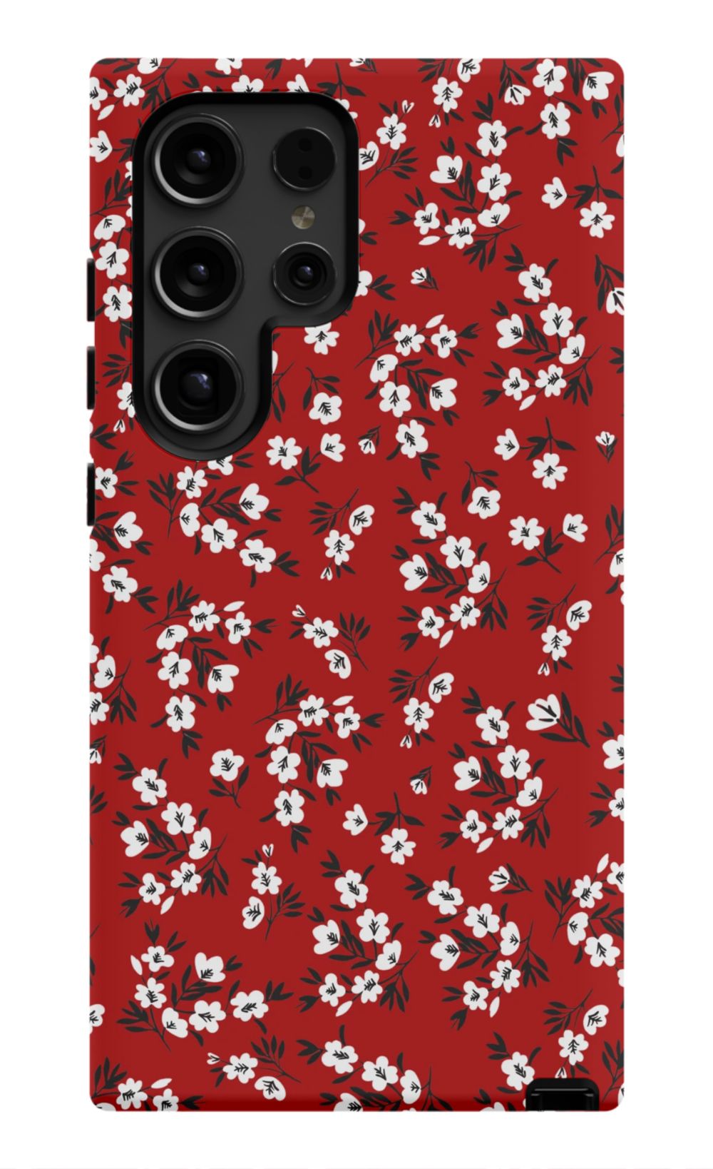 Red Blooming Phone Case - B7Cases