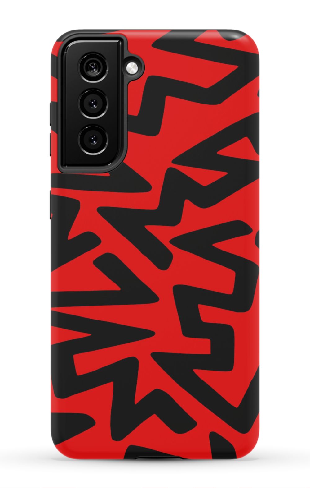 Red Abstract Shapes Phone Case - B7Cases