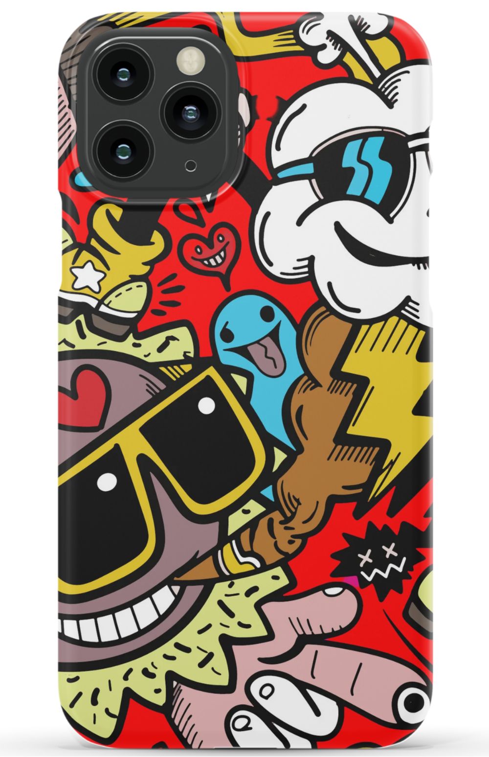 Street Bombing Graffiti Phone Case - B7Cases