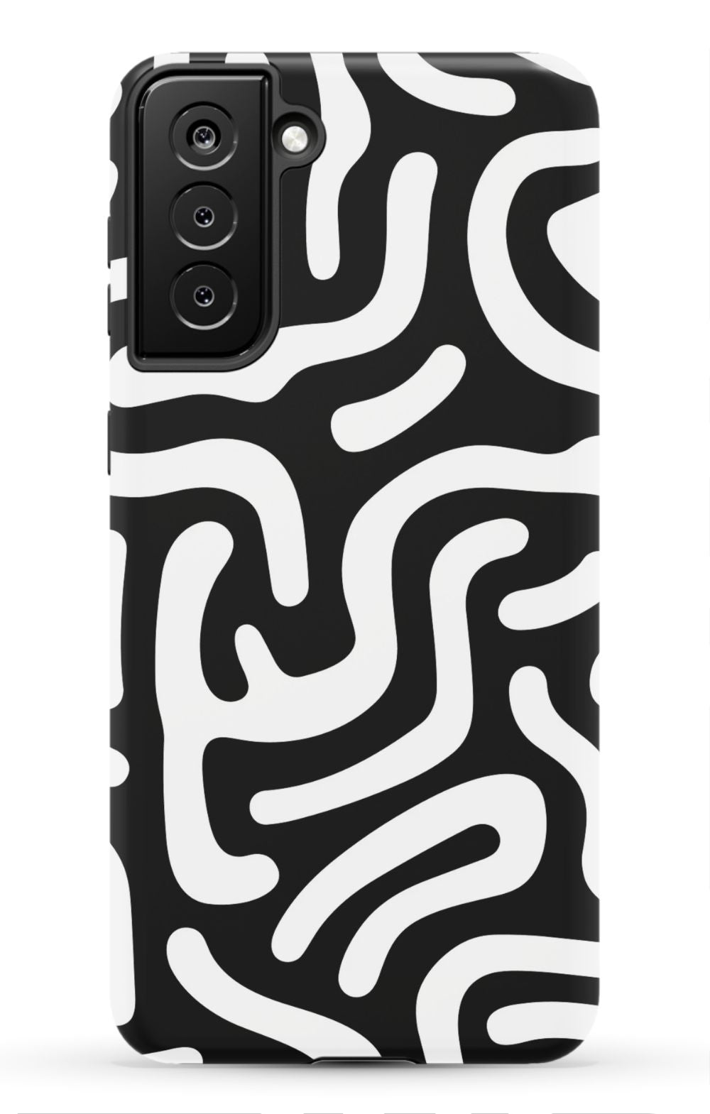 Monochrome Strokes Phone Case - B7Cases