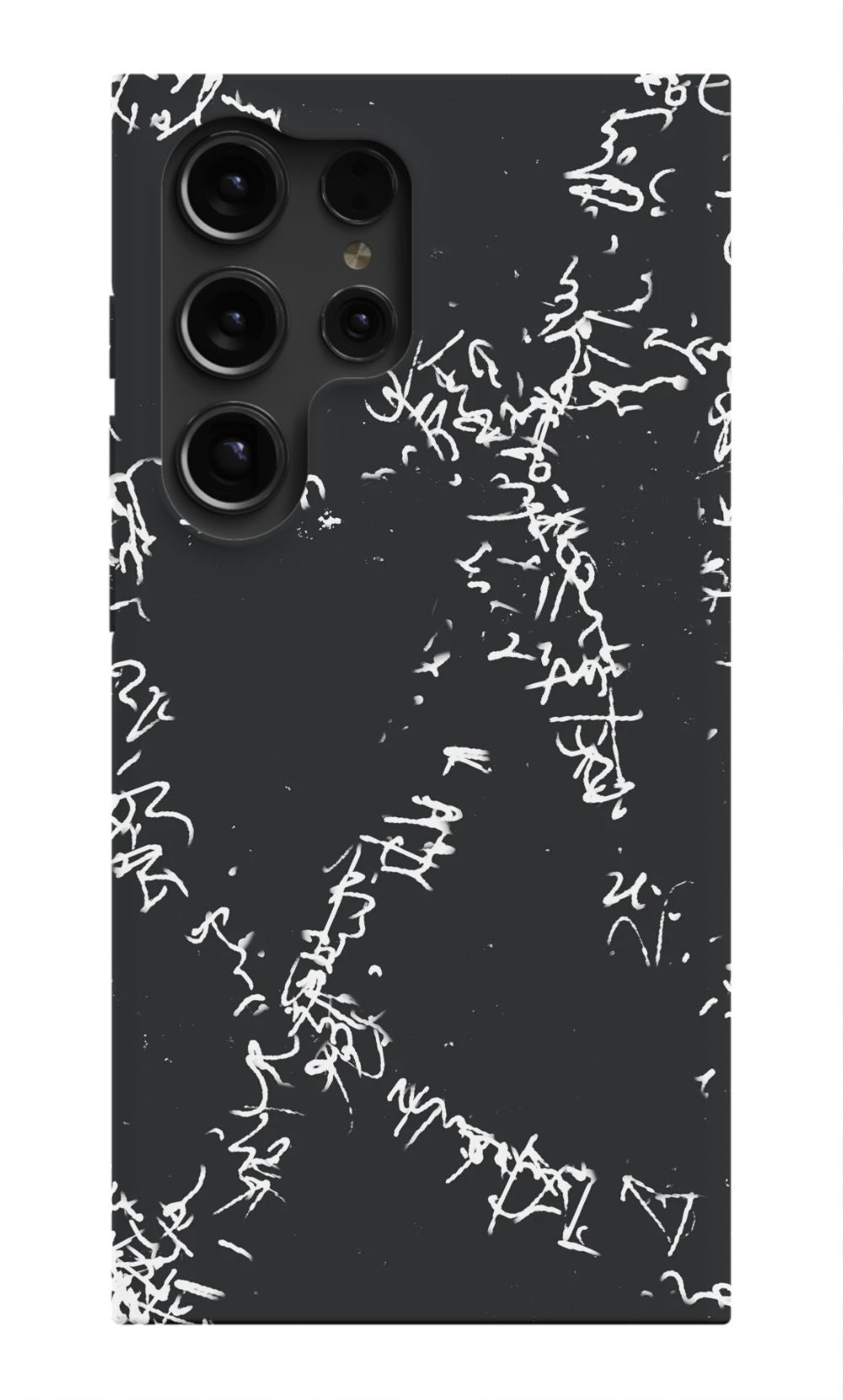 Dark Messy Graffiti Phone Case - B7Cases