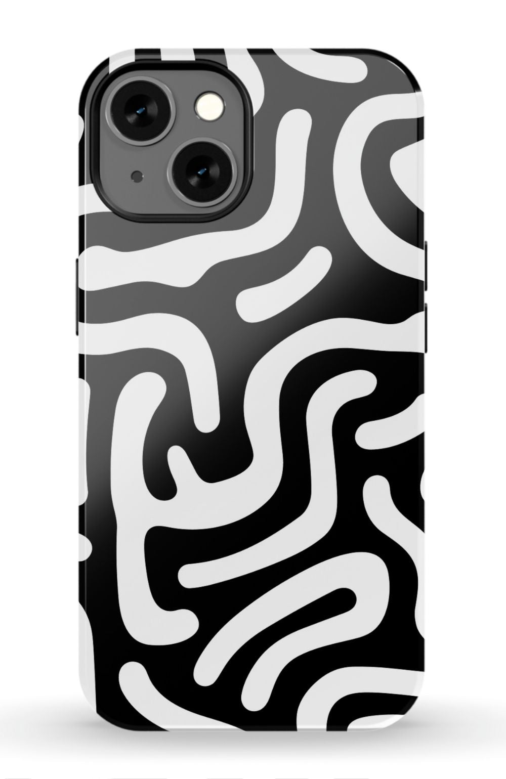 Monochrome Strokes Phone Case - B7Cases