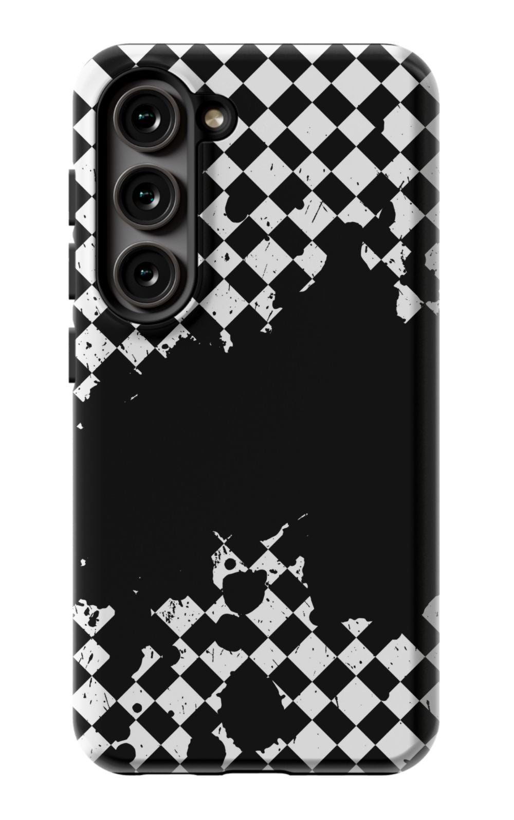 Grunge Checkered Phone Case - B7Cases