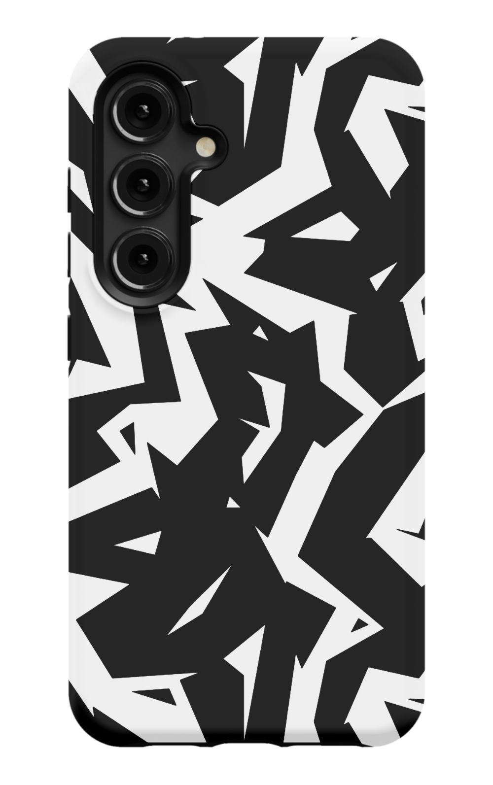 Black White Fragments Phone Case - B7Cases