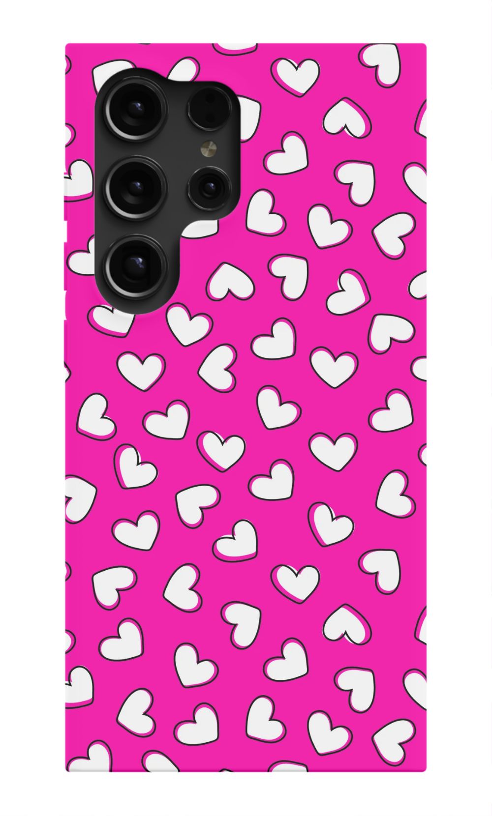 Pink Euphoria Hearts Phone Case - B7Cases