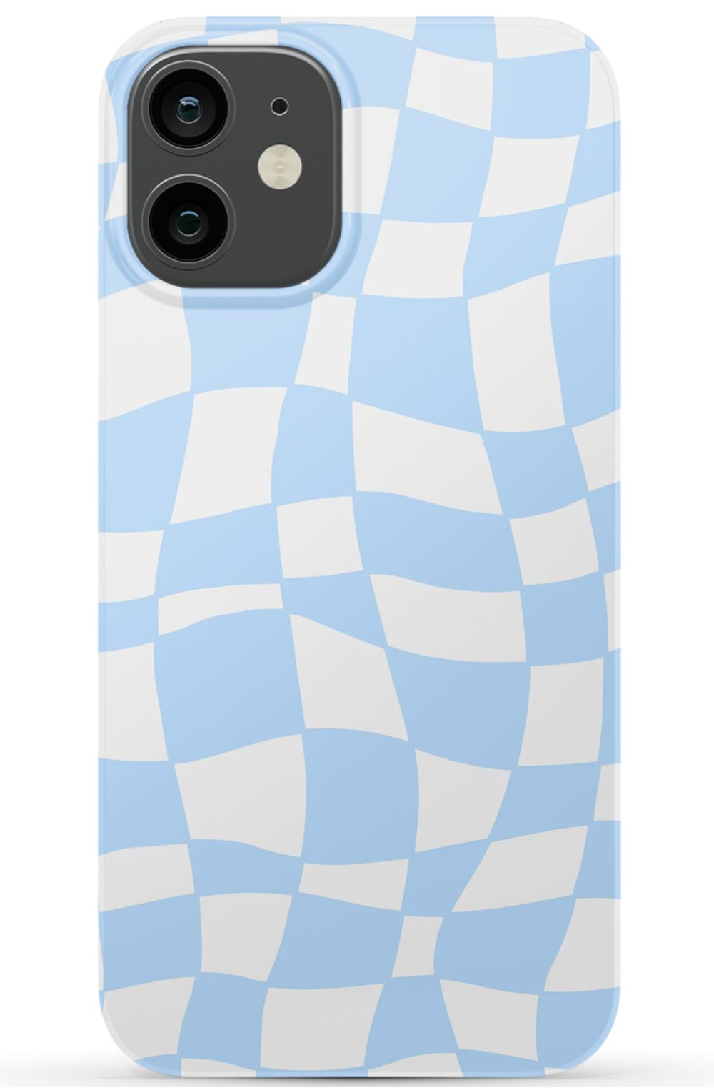 Light Blue Checkered Phone Case - B7Cases