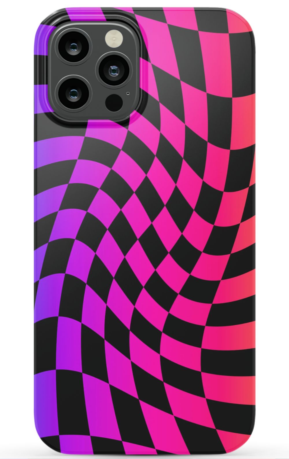Wavy Checkers Phone Case - B7Cases