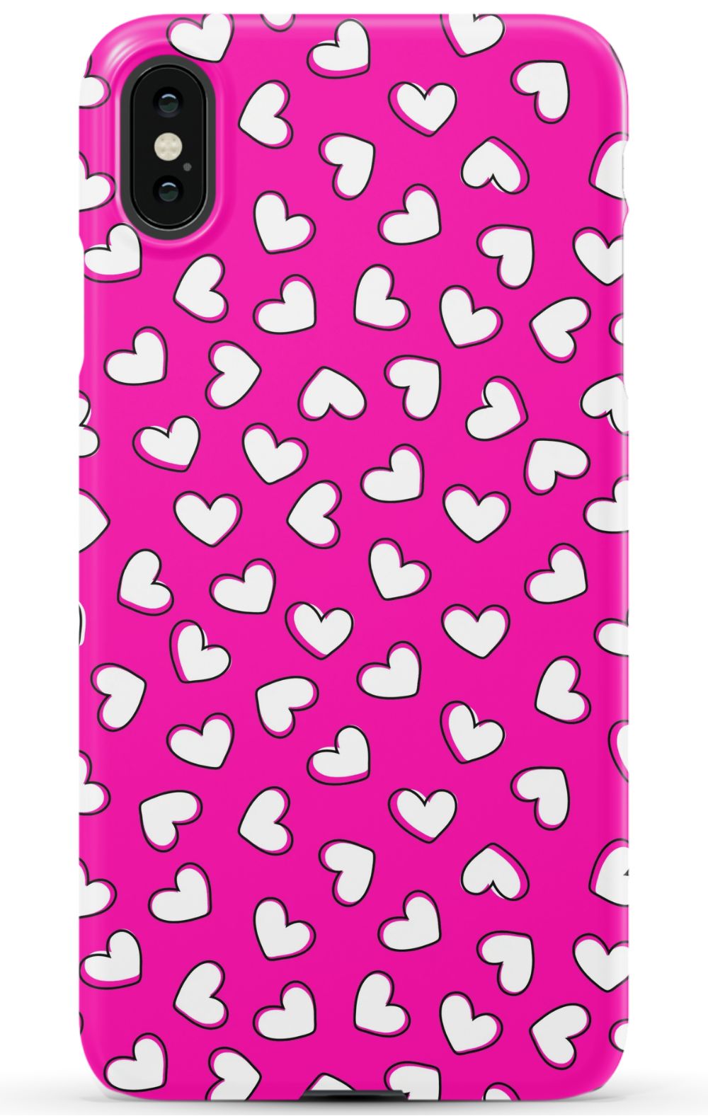 Pink Euphoria Hearts Phone Case - B7Cases