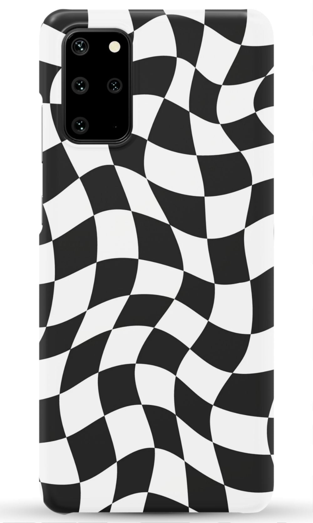 Black White Checkered Phone Case - B7Cases