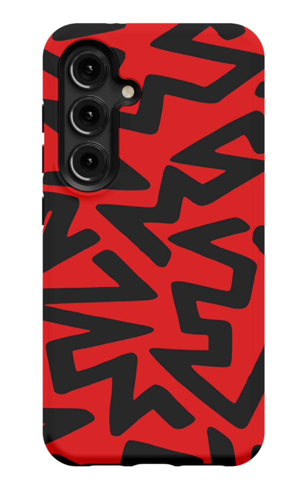Red Abstract Shapes Phone Case - B7Cases