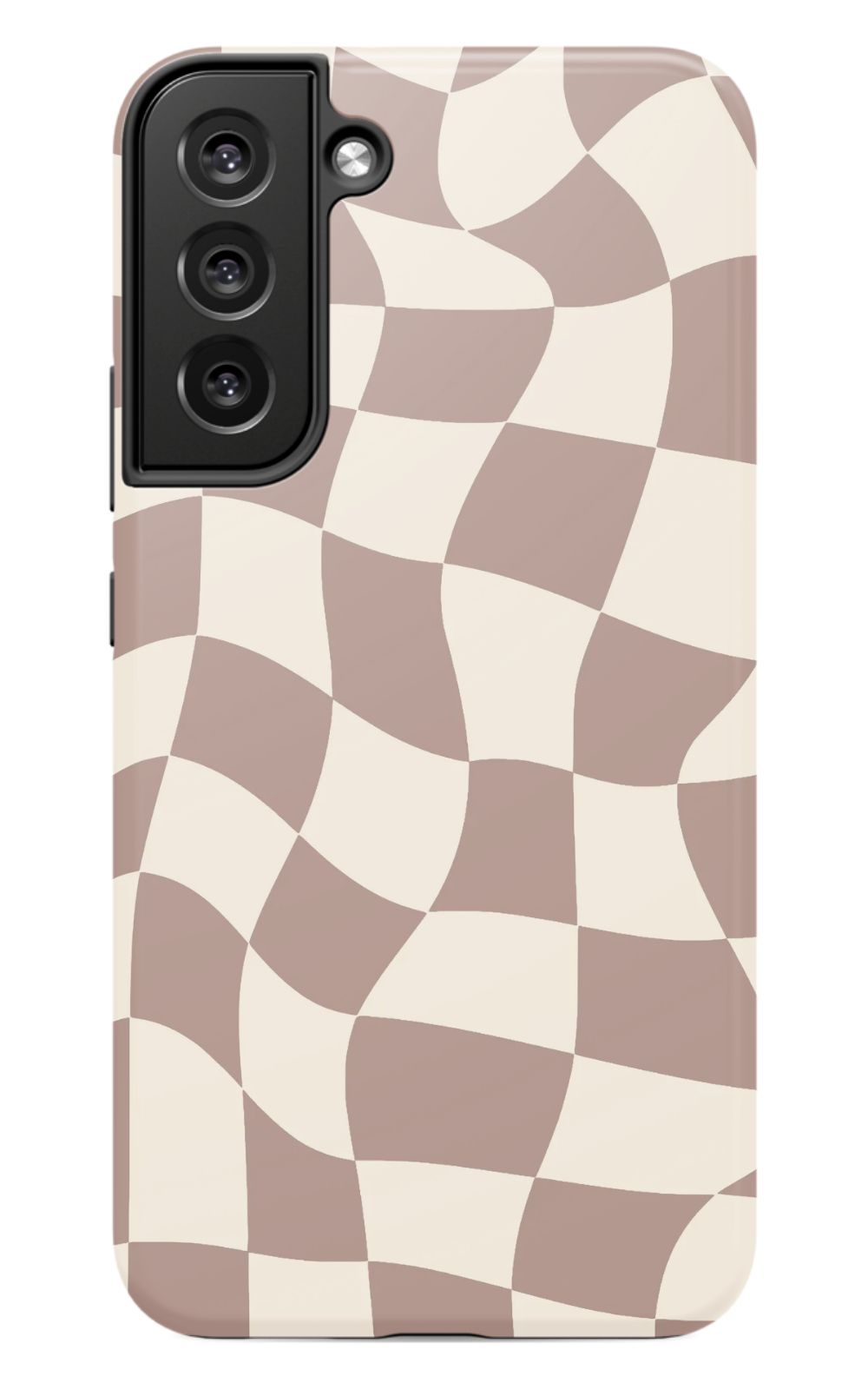 Light Brown Checkered Phone Case - B7Cases