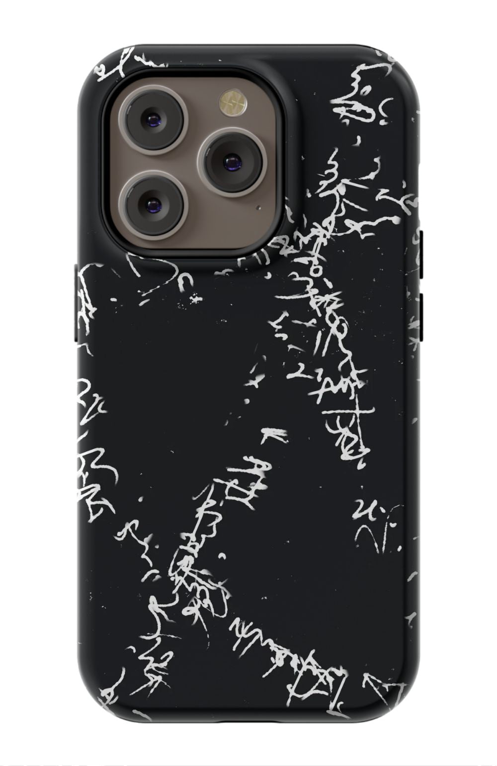 Dark Messy Graffiti Phone Case - B7Cases
