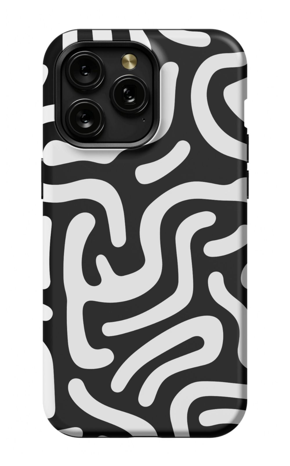 Monochrome Strokes Phone Case - B7Cases