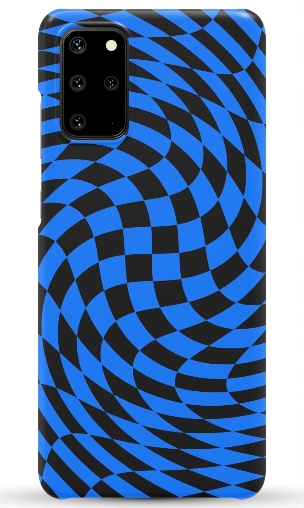 Twisted Blue Checkered Phone Case - B7Cases
