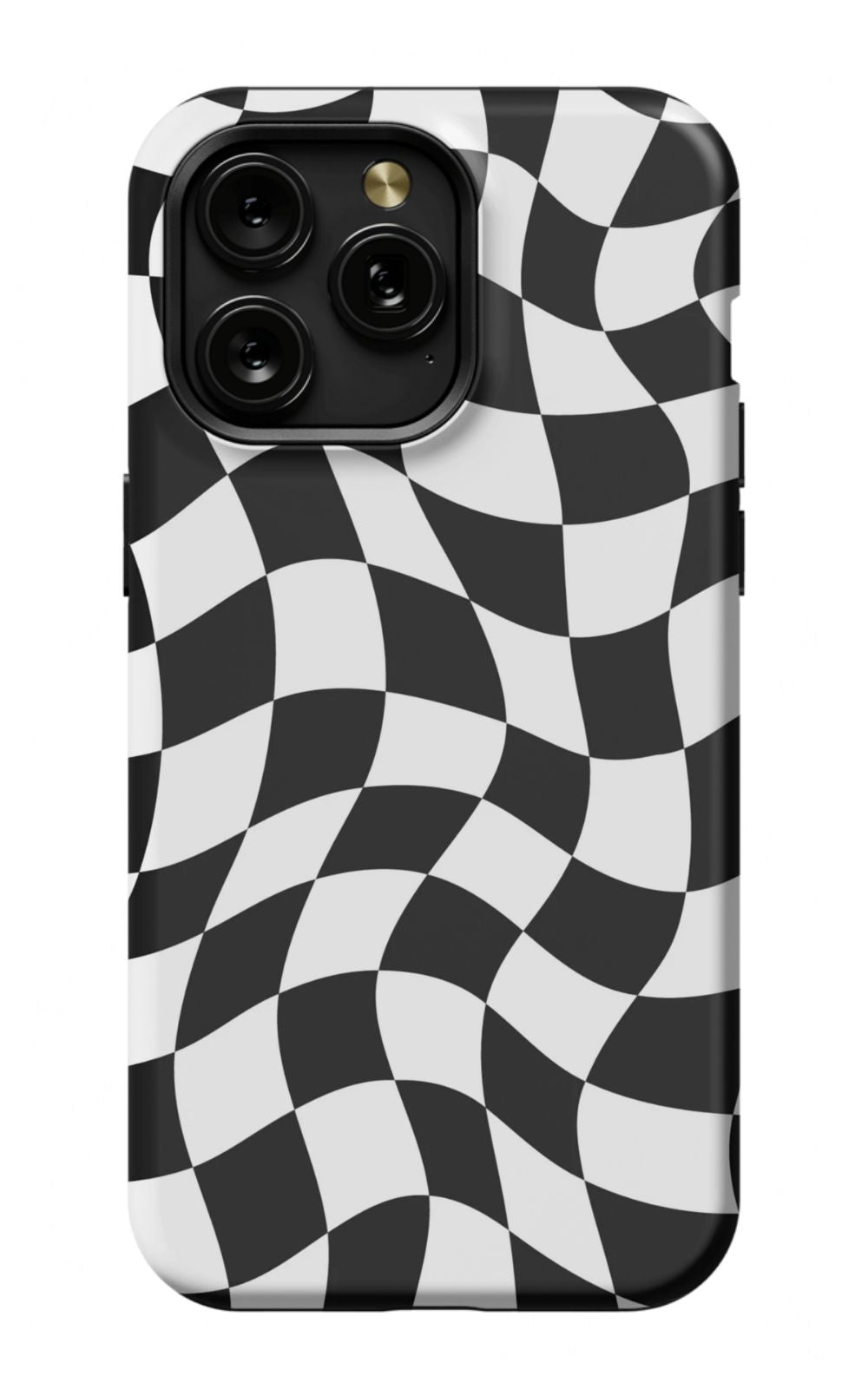 Black White Checkered Phone Case - B7Cases