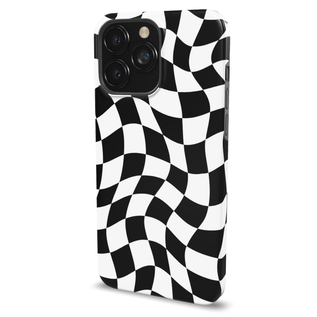 Black White Checkered Phone Case, B7Cases, Phone, Phone Case, Tough Case, Snap Case, iPhone, Apple, iPhone Case, Cover, MagSafe, Samsung Galaxy, iPhone X, XS, XS max, XR, 11, 12, iPhone SE, 13, Mini, iPhone 14, Plus, iPhone 15, 15 plus, 15 pro, 15 pro max, Galaxy S10, S20, S21, S22, S23, Checkered Phone Case, Checker, Check, Checked, Chess, Square, Geometric, Mosaic, Grid, Warped, Swirl, Distorted, Retro, Vintage, Hippie, Hipster, Groovy, Spire, Tile, Spiral, Geometric Shape, Checkerboard, Plaid, Wavy